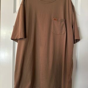 Pendleton Men’s Brown T-Shirt with Pocket size Large